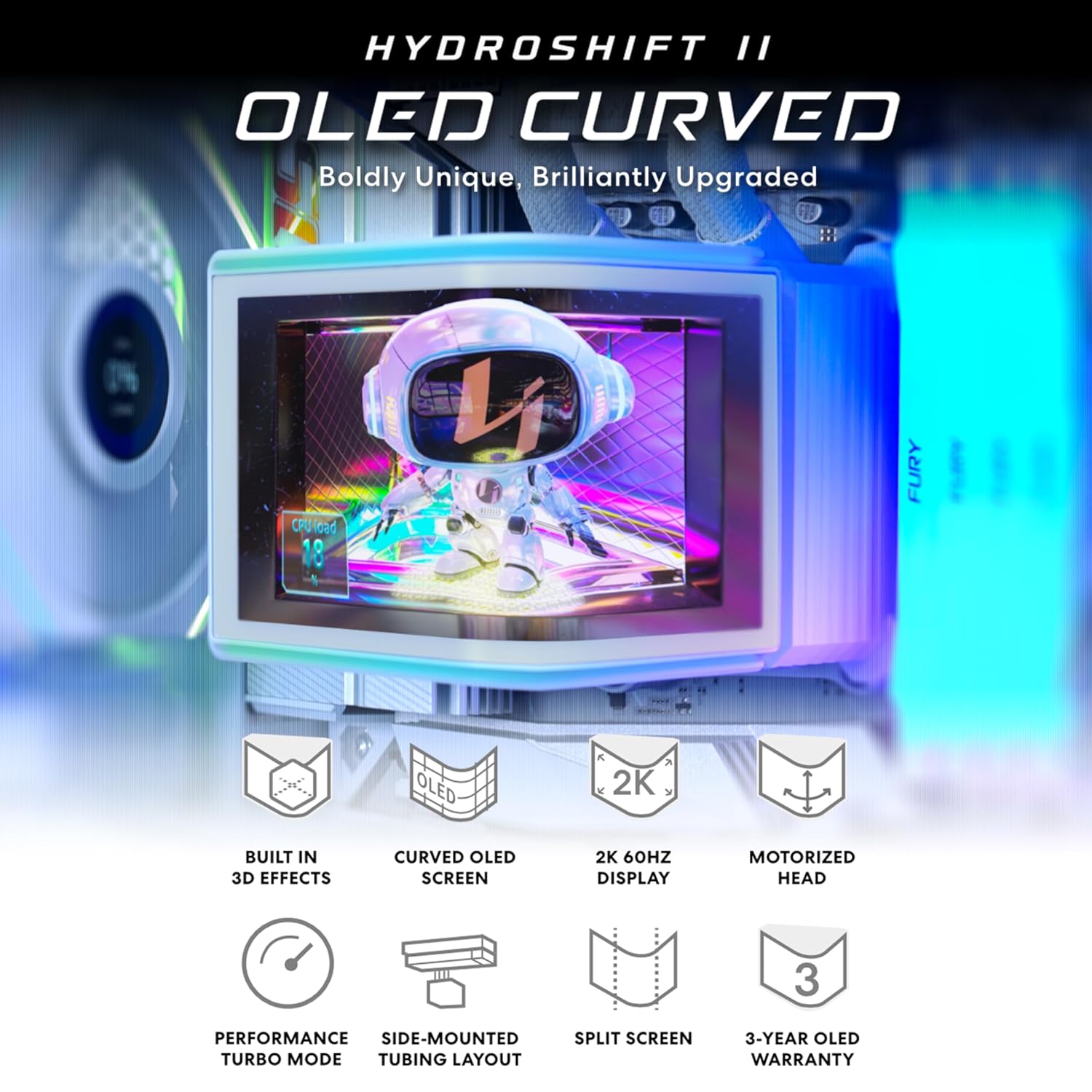 Lian Li Hydroshift II OLED Cur - Aio Liquid Cooler 评论和价格
