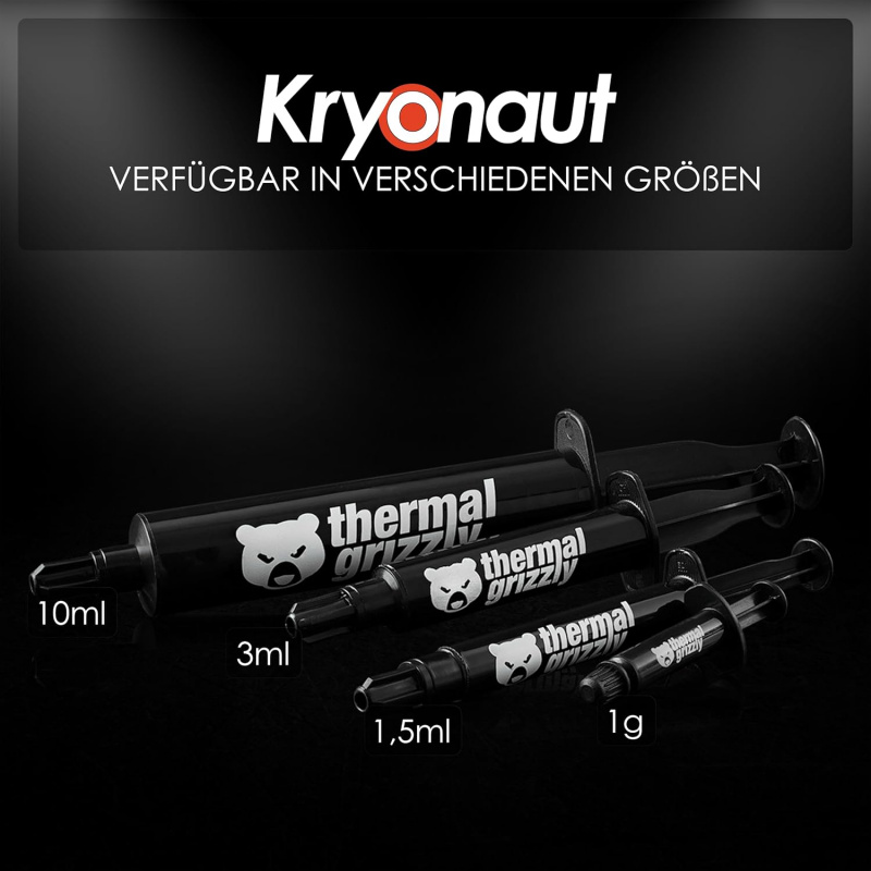 Thermal Grizzly Kryonaut 5.5g  - Thermal Paste 评论和价格