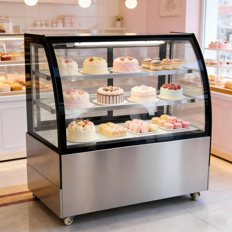 2 Tier Commercial Cake Display - Case Fan 评论和价格