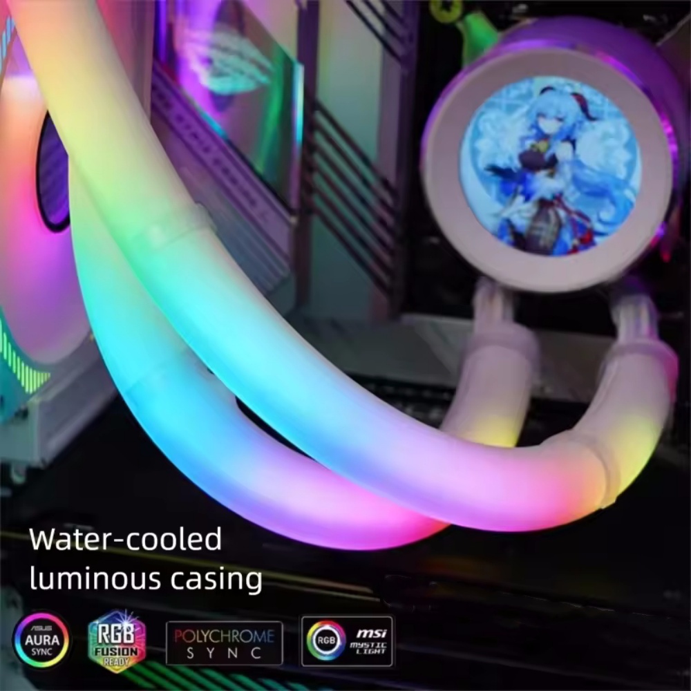 Flexible 5V ARGB LED Neon Tube - Aio Liquid Cooler 评论和价格