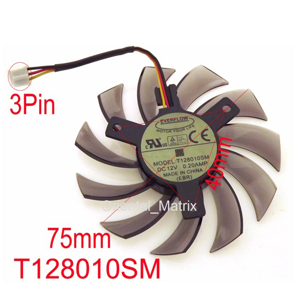 Free Shipping T128010SM 75mm D - Air Cooler Cpu 评论和价格
