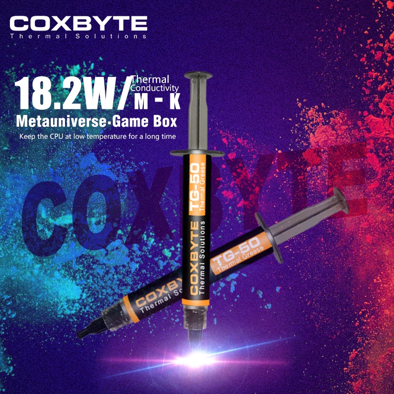 18.2W/mK Coxbyte TG-50 Thermal - Thermal Paste 评论和价格