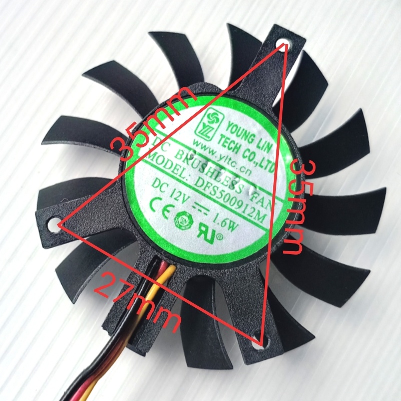 1PC New for DFS500912L DFS5009 - Air Cooler Cpu 评论和价格