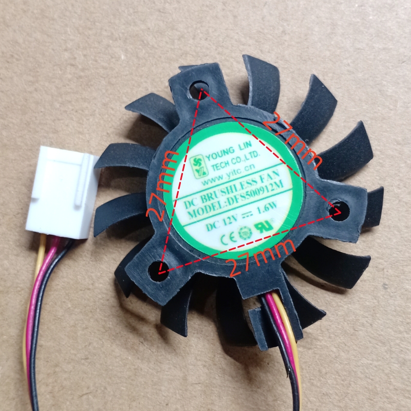 1PC New for DFS500912L DFS5009 - Air Cooler Cpu 评论和价格