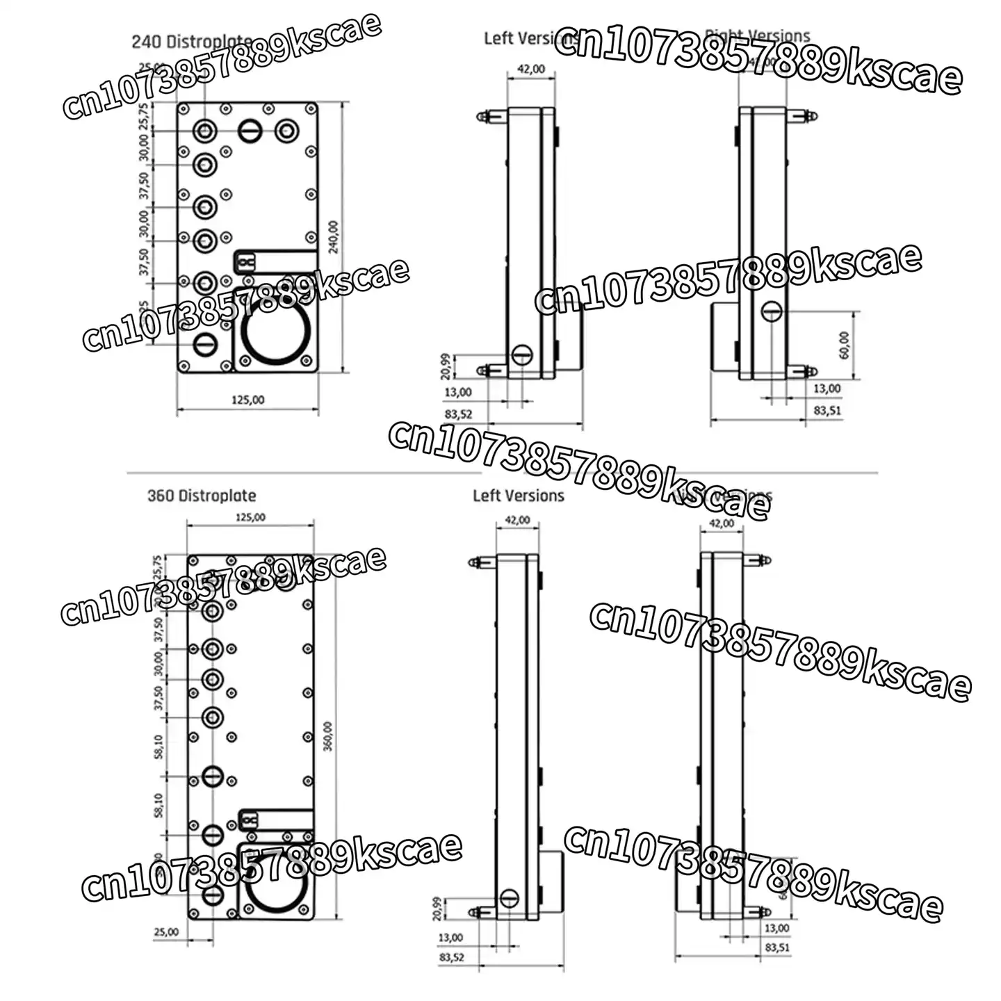 Alphacool Core Distro Plate 24 - Integrated Pump Reservoir Distro Plate 评论和价格